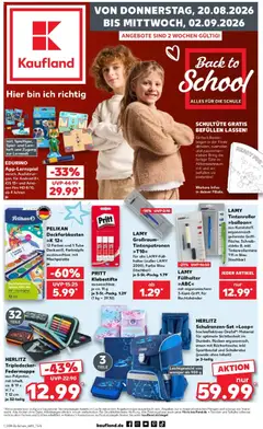 Vorschau von dem Prospekt des Geschäftes Kaufland, gültig ab dem 20.08.2026