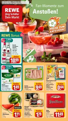 Vorschau von dem Prospekt des Geschäftes Rewe, gültig ab dem 14.06.2026