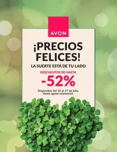 Vista previa del folleto de la tienda Avon válido desde el 10/07/2026 