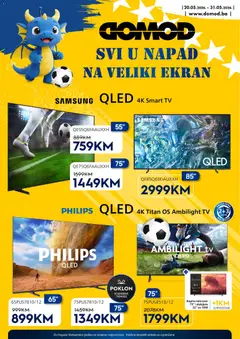 Pregled letka Katalog trgovine Domod vrijedi od 20.05.2026