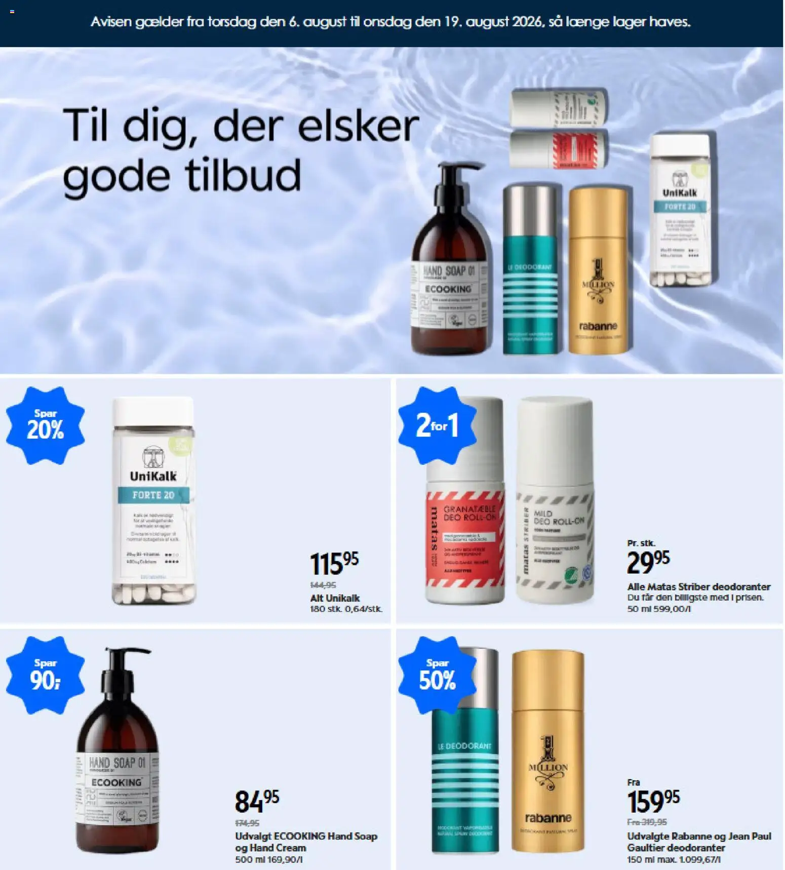 Eksempel på tilbudsavis Matas - Tilbudsavis fra butik Matas gyldig fra 06/08/2026