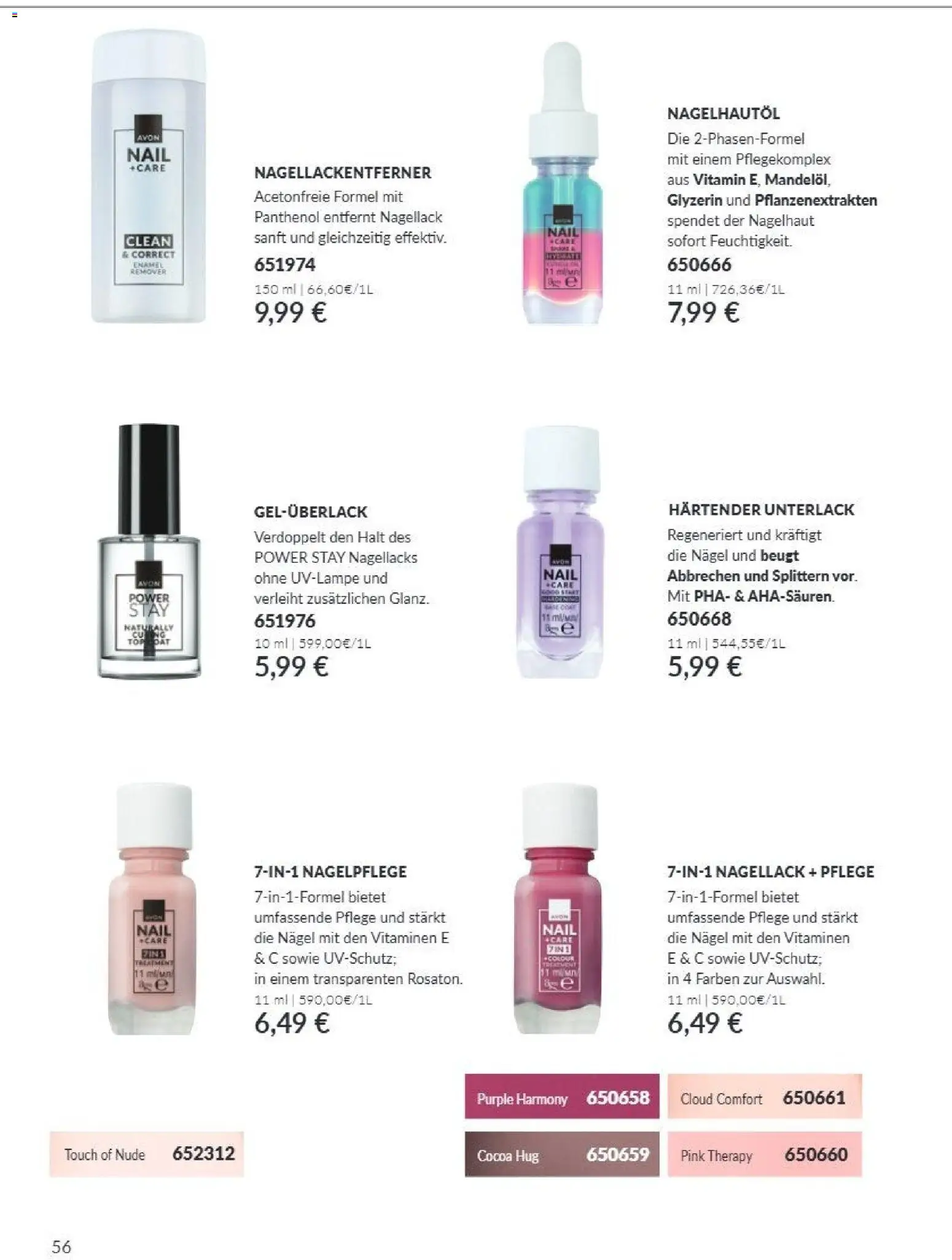 Vorschau von dem Prospekt des Geschäftes Avon, gültig ab dem 01.10.2026 - Top, Nagellack, Nagellackentferner
