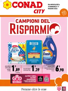 Anteprima dell'opuscolo Conad volantino City Sicilia dal negozio Conad valido da 06/05/2026