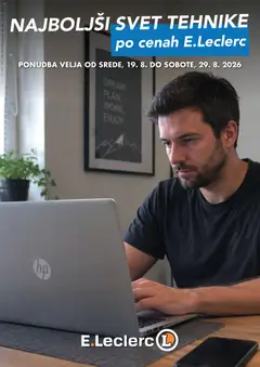 Predogled kataloga iz trgovine E.leclerc veljaven od 19.08.2026