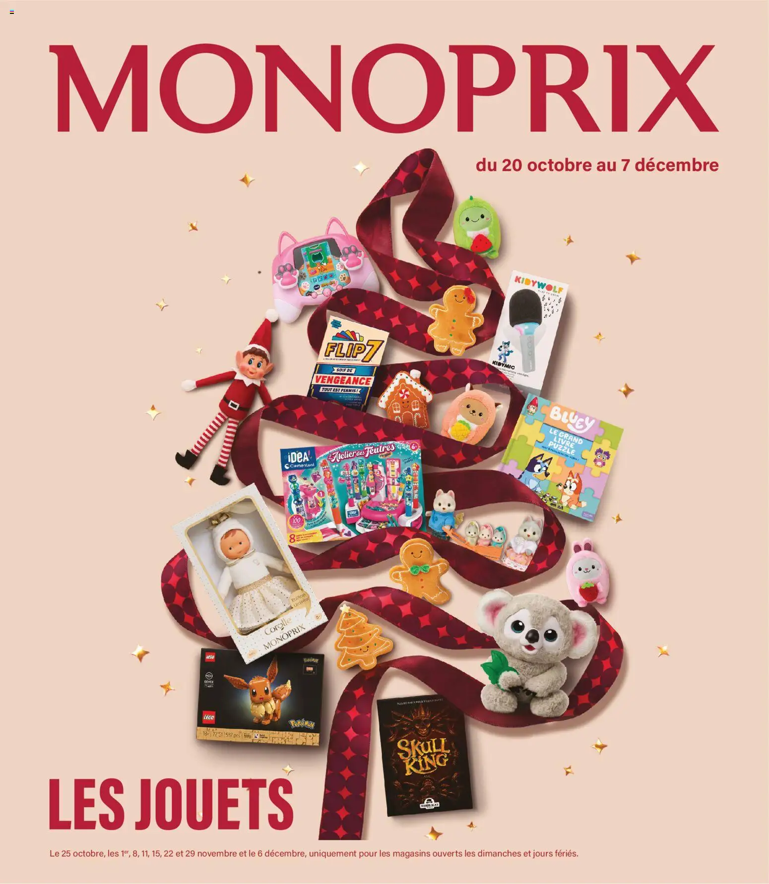 Prévisualisation de Monoprix - Guide jouets du magasin Monoprix formulaire valide 20/10/2026 - Livre, Jouets