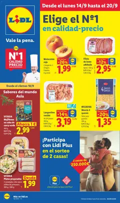 Vista previa del folleto de la tienda Lidl válido desde el 14/09/2026 