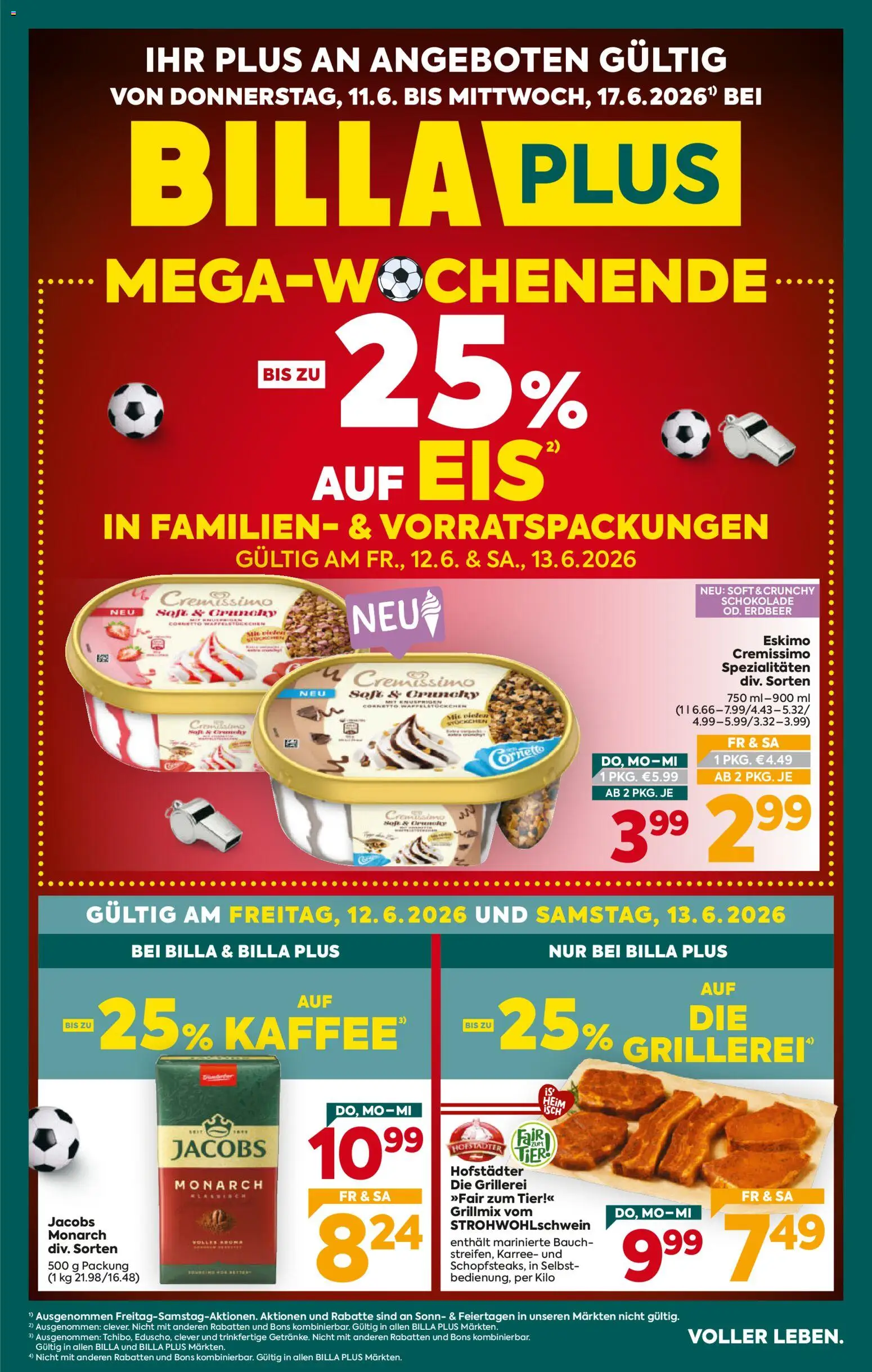 Vorschau der Angebote: Billa Plus Billa Plus Flugblatt gültig ab 11.06.2026