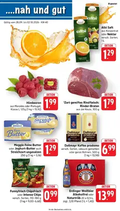 Vorschau von dem Prospekt des Geschäftes nah & gut, gültig ab dem 28.09.2026