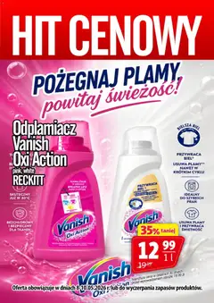 Pogląd gazetki "Prim Market promocja - Odplamiacz Vanish" ze sklepu Prim Market ważnej od 08.05.2026