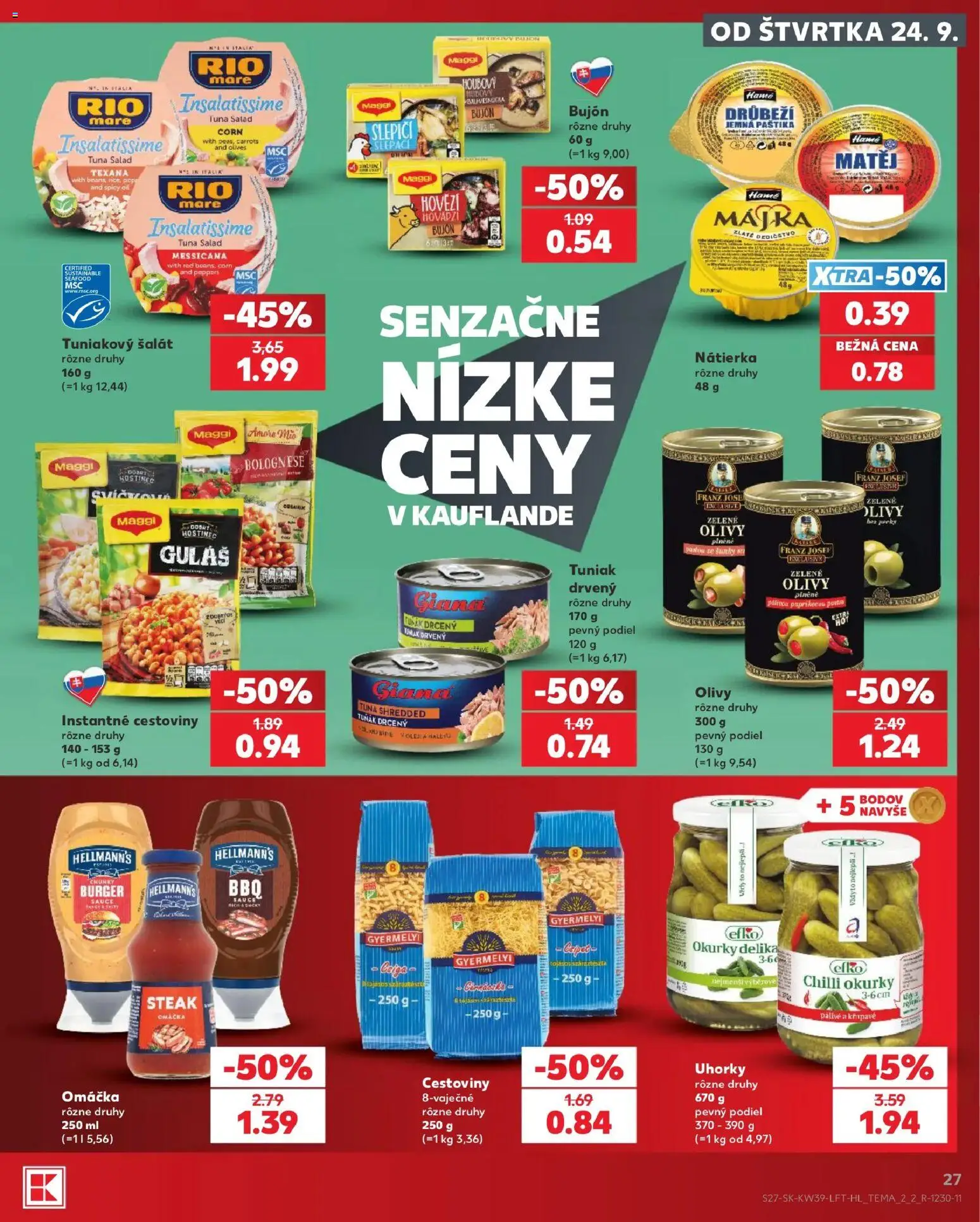 Náhľad Kaufland letáku platného od 24.09.2026