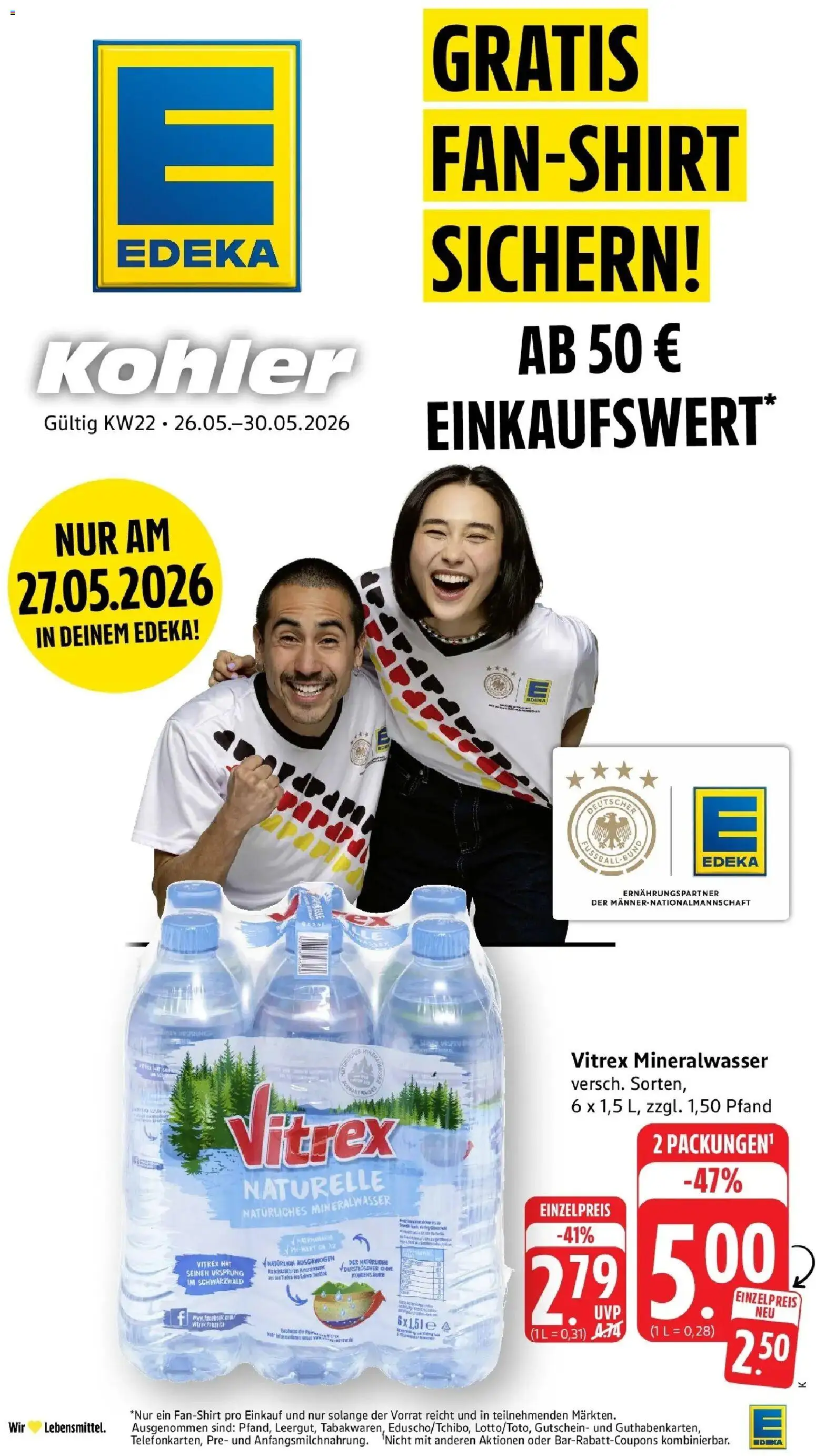 Vorschau von dem Prospekt des Geschäftes E center, gültig ab dem 26.05.2026