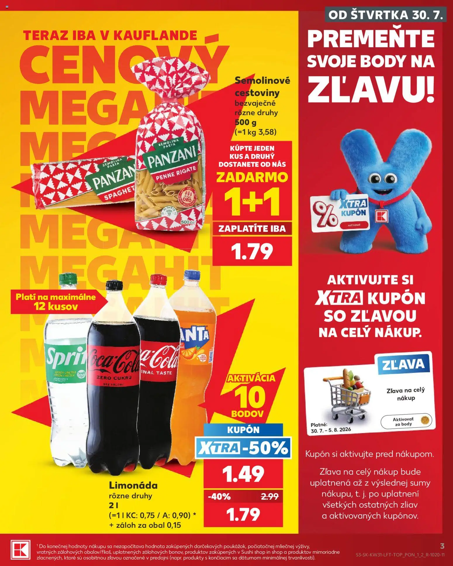 Náhľad Kaufland letáku platného od 30.07.2026