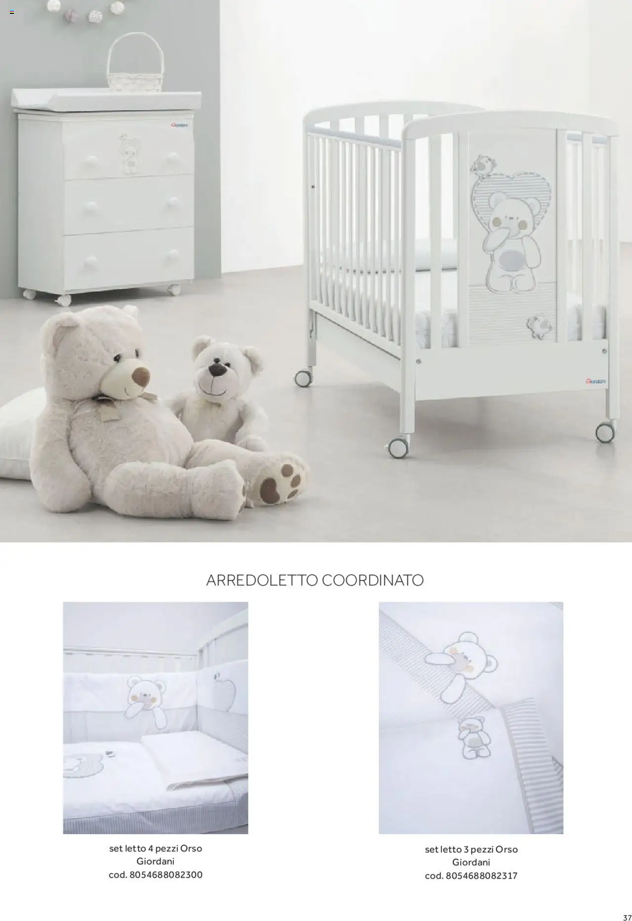Anteprima dell'opuscolo Catalogo Camarette e Lettini dal negozio Prenatal valido da 01/01/2025 - Letto