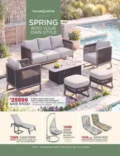 Preview of House and Home flyer valid from 07/09/2026