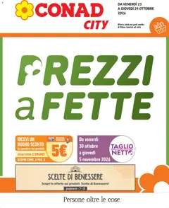 Anteprima dell'opuscolo Conad volantino City Lombardia dal negozio Conad valido da 23/10/2026
