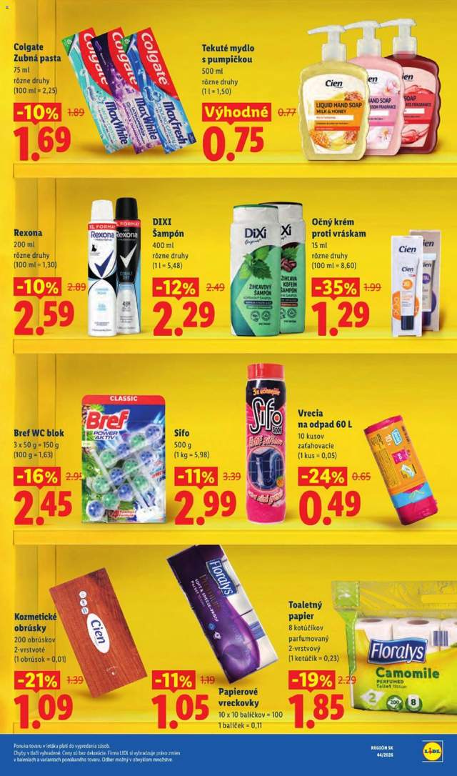 Nový Lidl leták od 26.10.