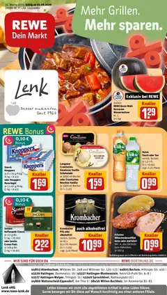 Vorschau von dem Prospekt des Geschäftes Rewe, gültig ab dem 03.08.2026