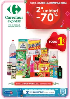 Vista previa del folleto de la tienda Carrefour Express válido desde el 28/07/2026 