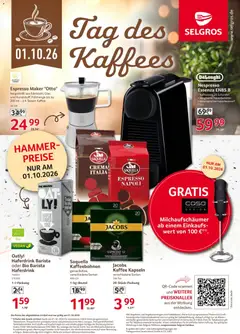 Vorschau von dem Prospekt des Geschäftes Selgros, gültig ab dem 01.10.2026