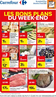 Prévisualisation de Carrefour les bons plans du week-end du magasin Carrefour formulaire valide 29/05/2026