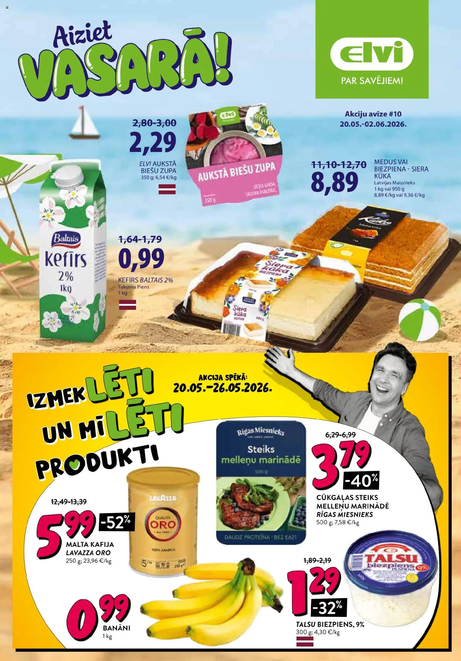 Skatīt Elvi akciju bukletu, derīgs no 20.05.2026.