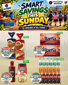 Preview of Take n Pay flyer valid from 04/10/2026
