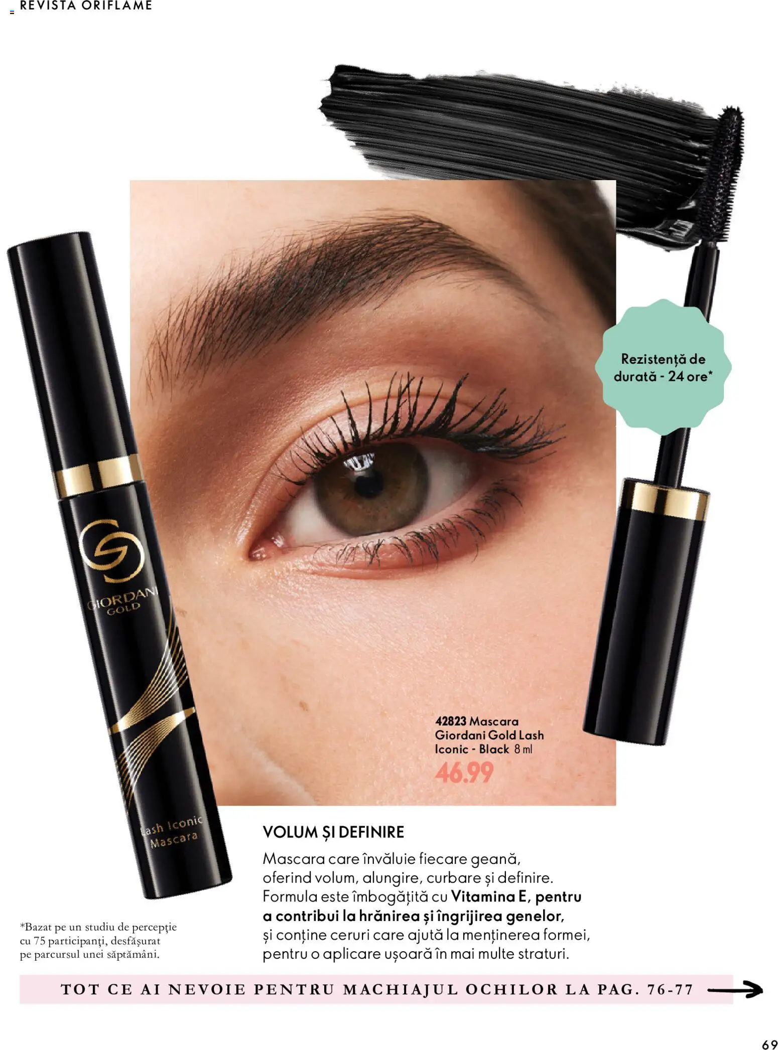 Previzualizarea de cataloage: Oriflame Oriflame Catalog 15 2026 valabil de la 11.11.2026 - Black, Mascara