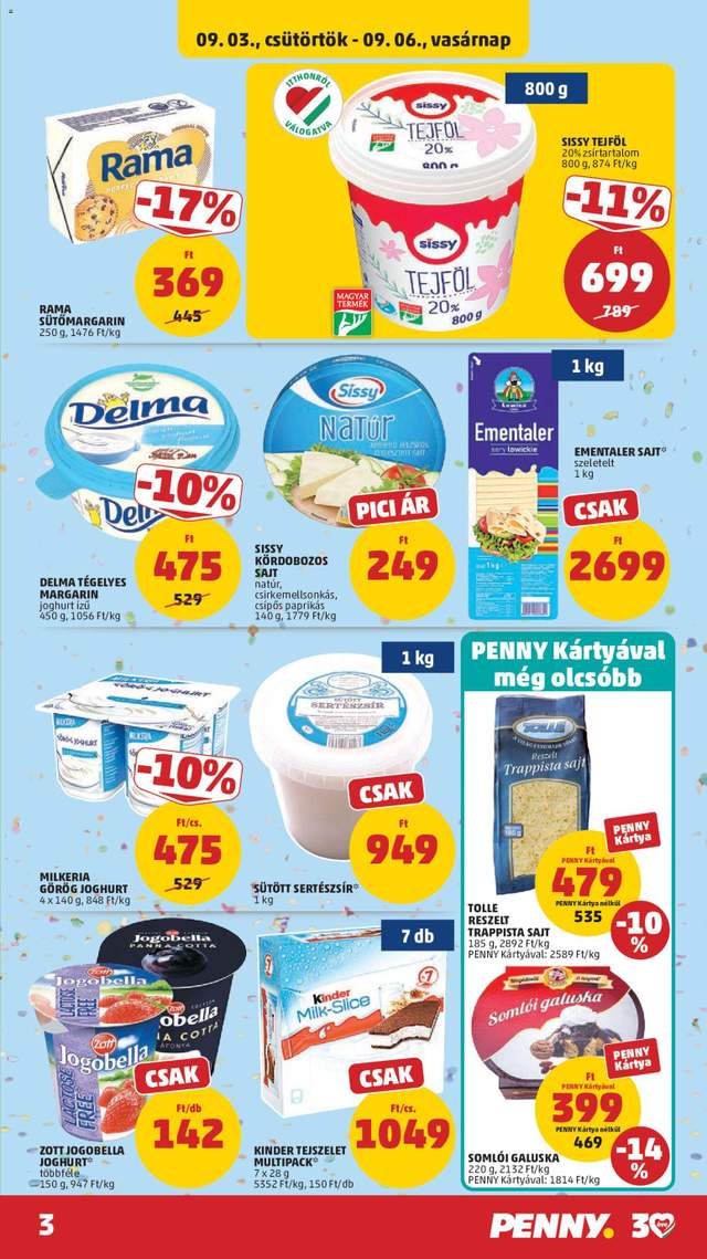 Új Penny akciós újság 09.03.