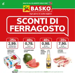 Anteprima dell'opuscolo Basko volantino dal negozio Basko valido da 11/08/2026