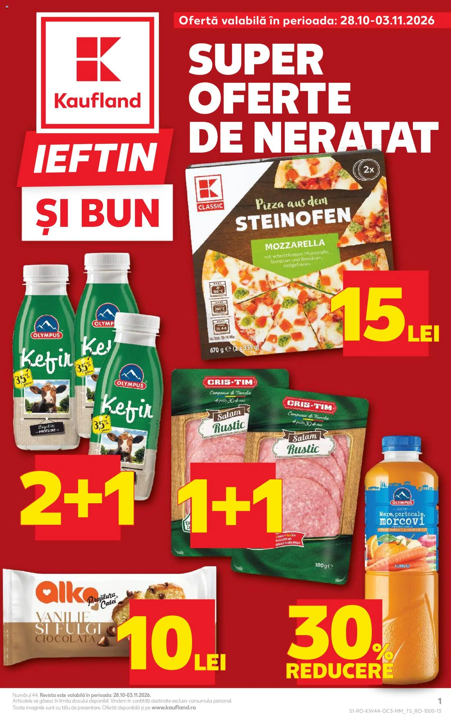 Catalog Kaufland de la 28.10.2026 - Revista "Kaufland Catalog Tematic" - Pagină 1