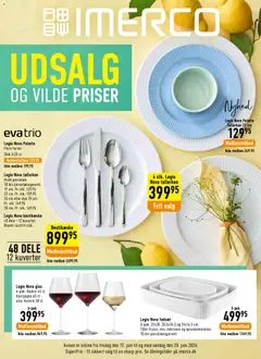 Eksempel på tilbudsavis Imerco - Tilbudsavis UDSALG OG VILDE PRISER Uge 25 fra butik Imerco gyldig fra 12/06/2026