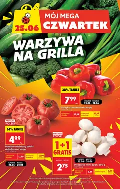 Pogląd gazetki "Biedronka gazetka - Mój Mega Czwartek" ze sklepu Biedronka ważnej od 25.06.2026