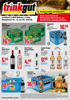 Vorschau von dem Prospekt des Geschäftes Trinkgut, gültig ab dem 06.07.2026