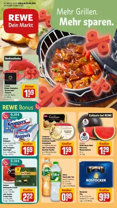 Vorschau von dem Prospekt des Geschäftes Rewe, gültig ab dem 03.08.2026