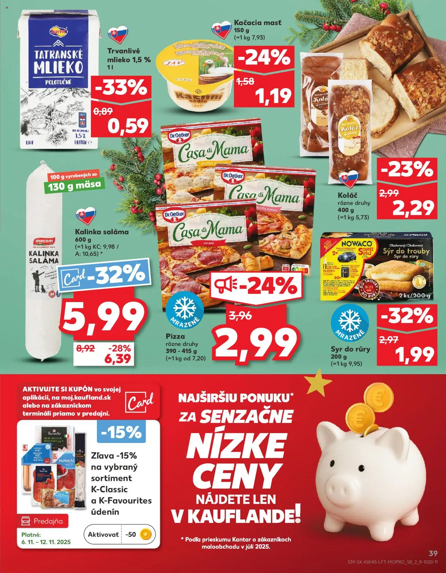 Náhľad Kaufland letáku platného od 06.11.2025