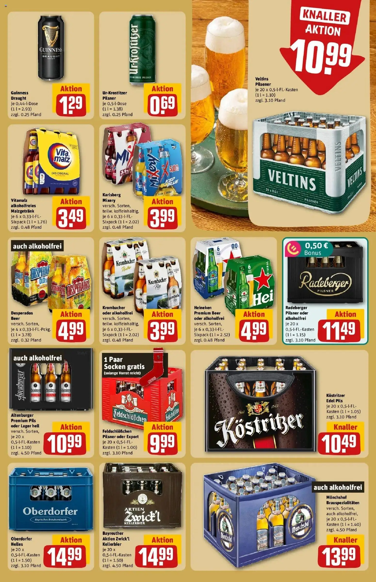 Vorschau von dem Prospekt des Geschäftes Rewe, gültig ab dem 26.10.2026