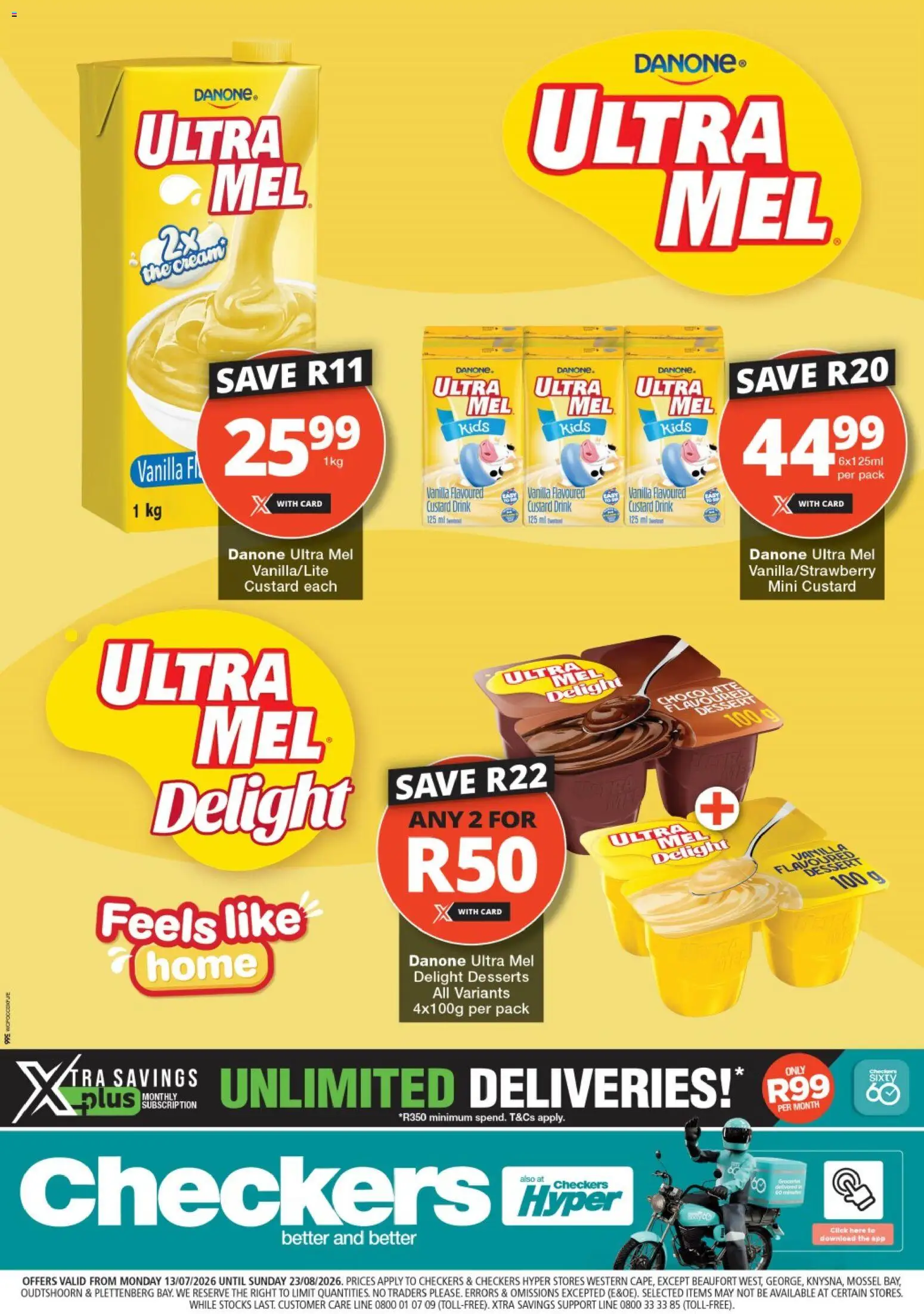 Preview of Checkers flyer valid from 13/07/2026