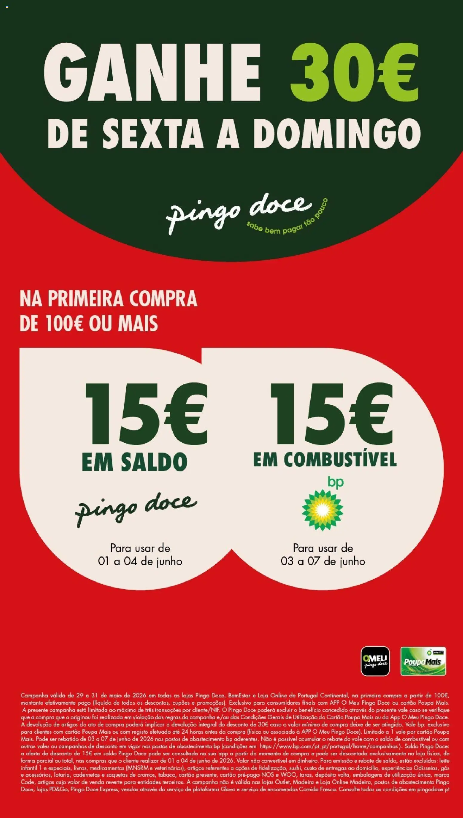 Pré-visualização do folheto da loja Pingo Doce válida a partir de 29/05/2026