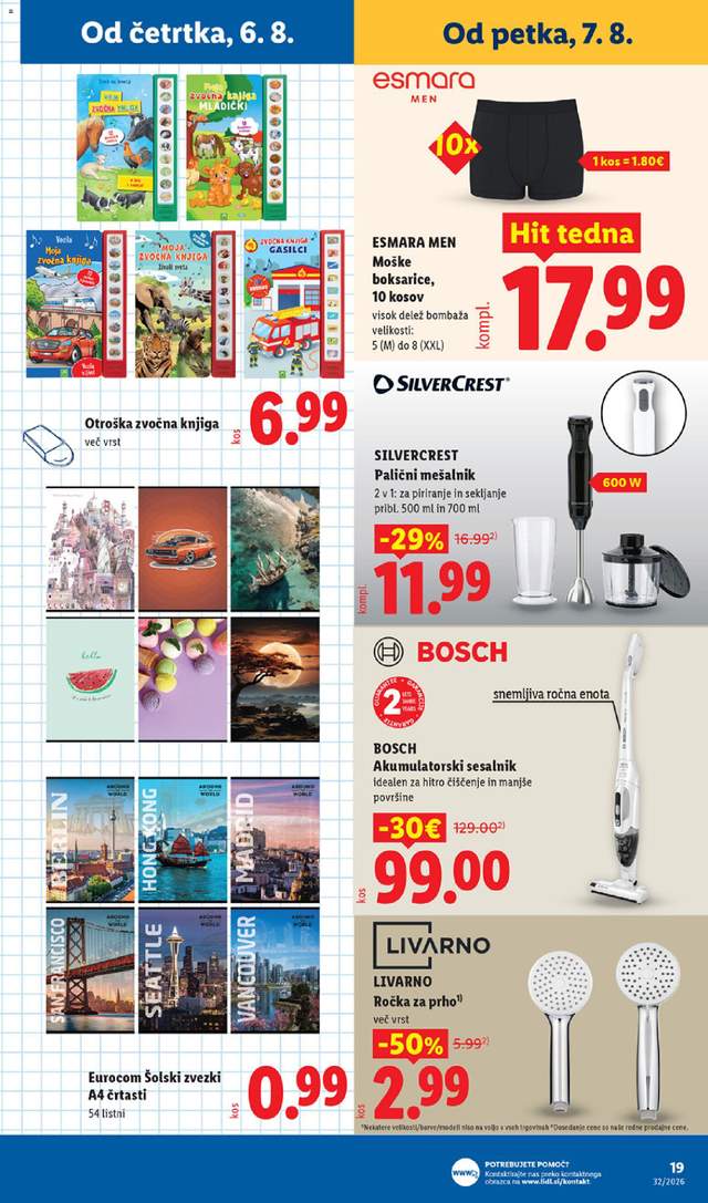 Novi Lidl katalog od 06.08.