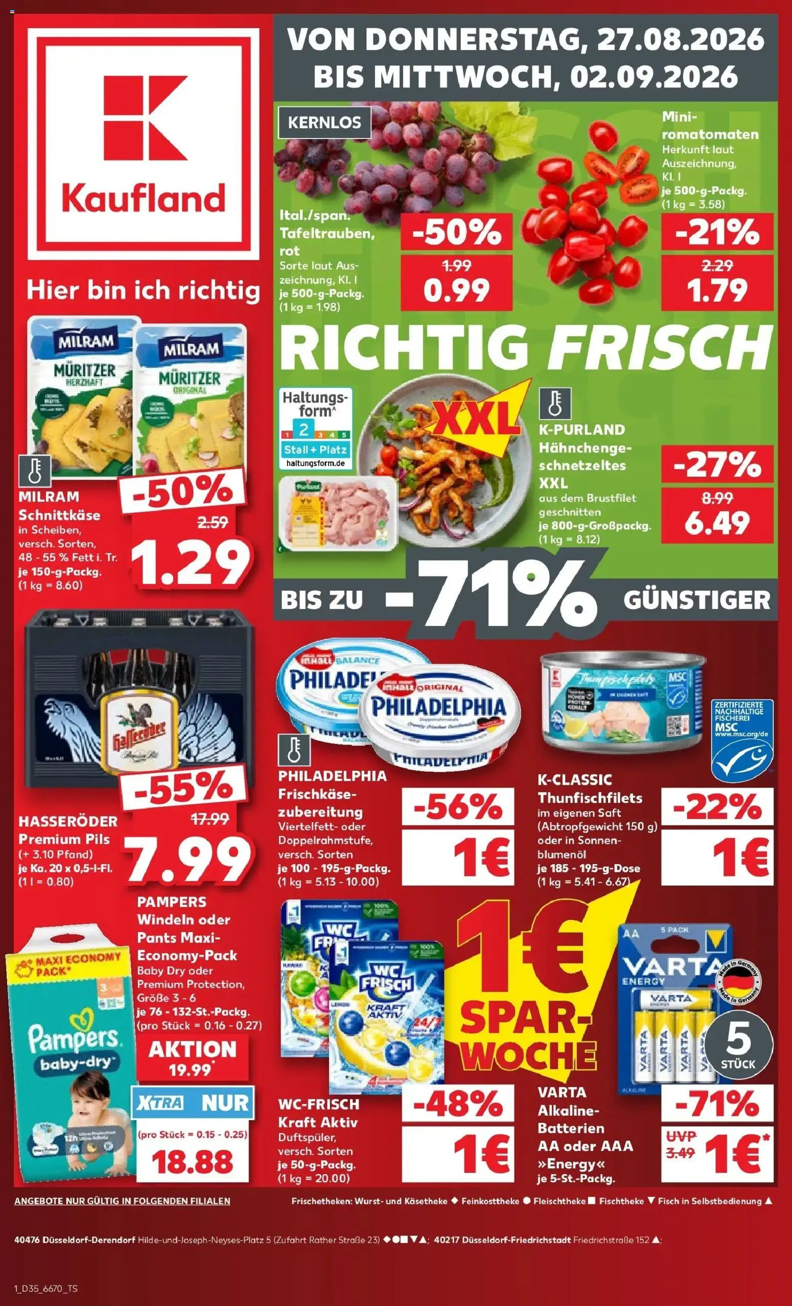 Vorschau von dem Prospekt des Geschäftes Kaufland, gültig ab dem 27.08.2026
