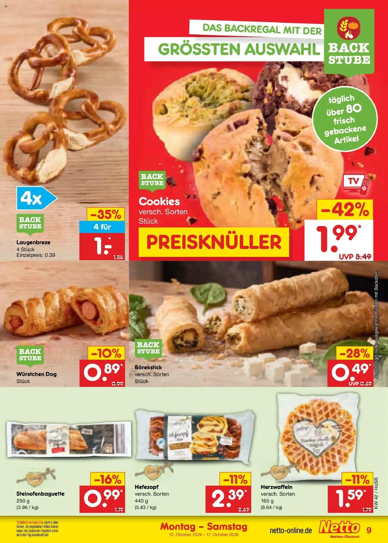Vorschau von dem Prospekt des Geschäftes Netto Marken-Discount, gültig ab dem 12.10.2026