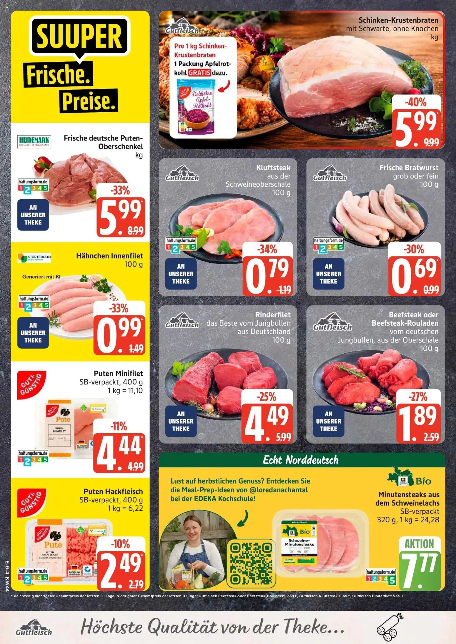Vorschau von dem Prospekt des Geschäftes Edeka, gültig ab dem 26.10.2026