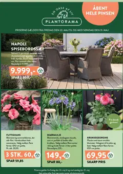 Eksempel på tilbudsavis Plantorama - Tilbudsavis fra butik Plantorama gyldig fra 22/05/2026