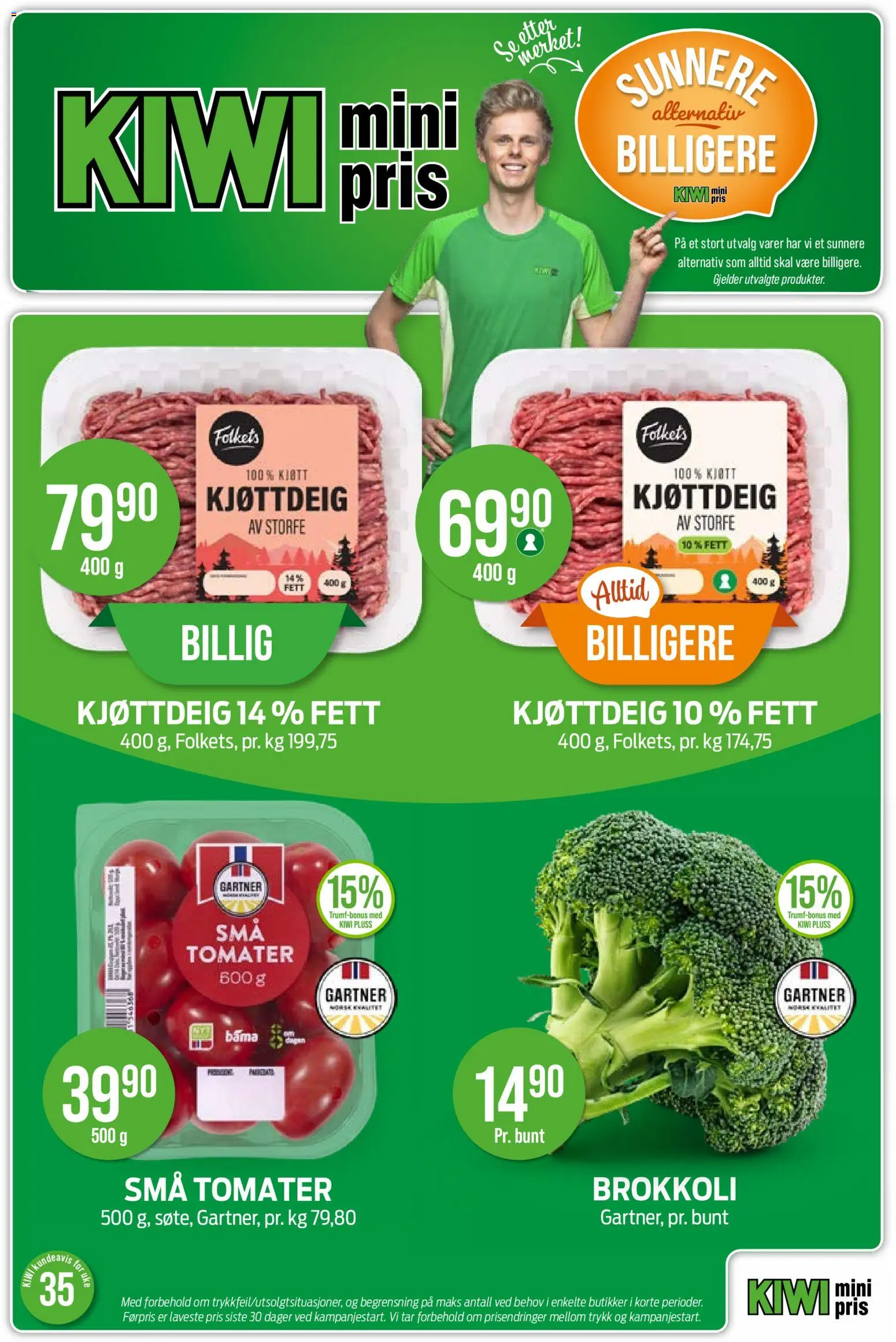 Forhåndsvis Kiwi kundeavis fra butikk Kiwi gyldig fra 24/08/2026