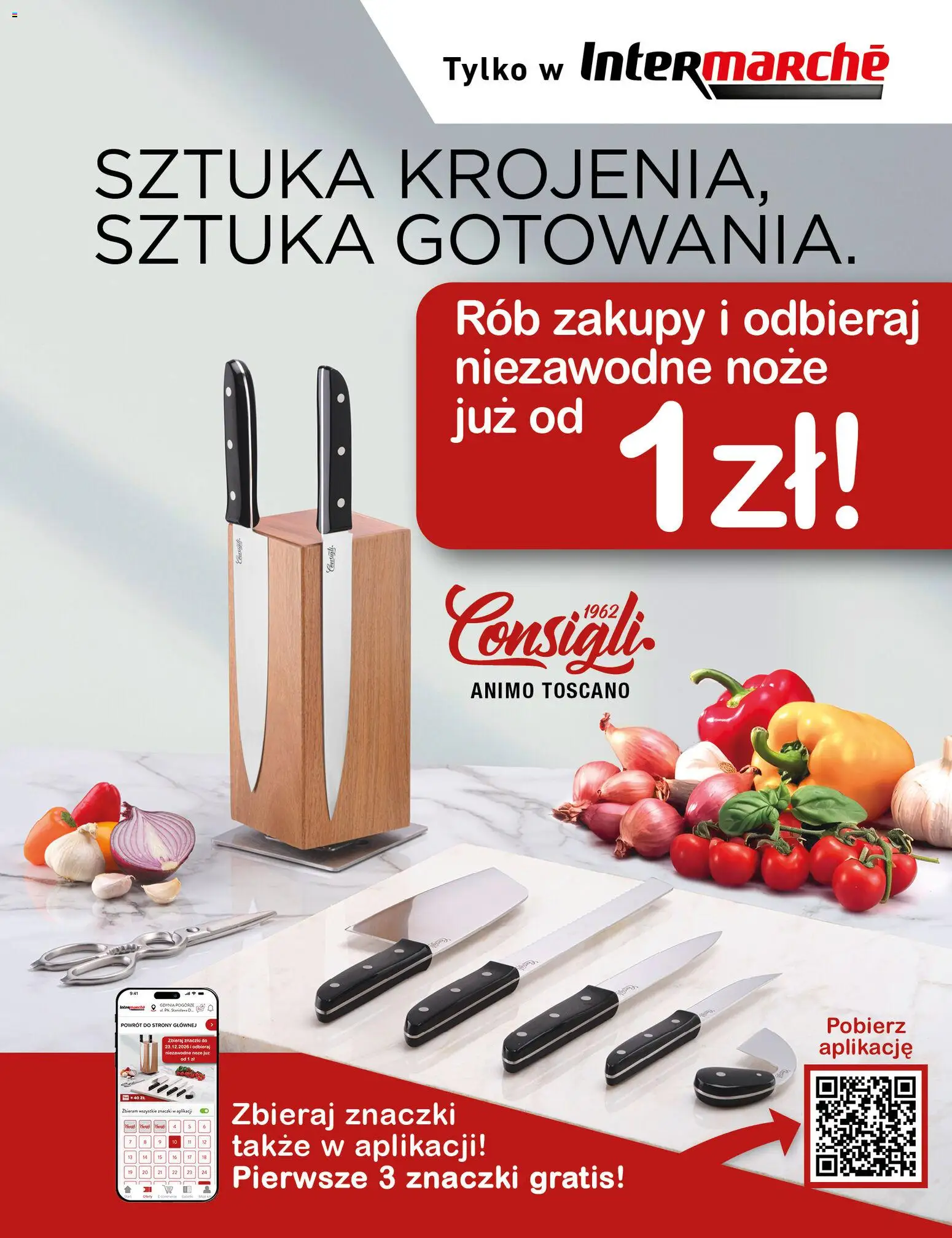 Pogląd gazetki "Intermarche konkurs - Sztuka krojenia, sztuka gotowania" ze sklepu Intermarche ważnej od 17.09.2026