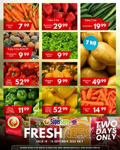 Preview of Super Save flyer valid from 14/09/2026