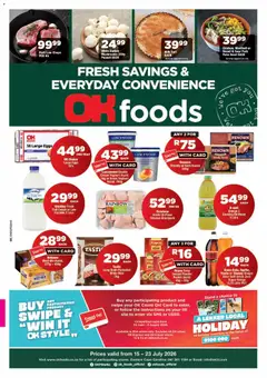 Preview of OK Foods flyer valid from 15/07/2026