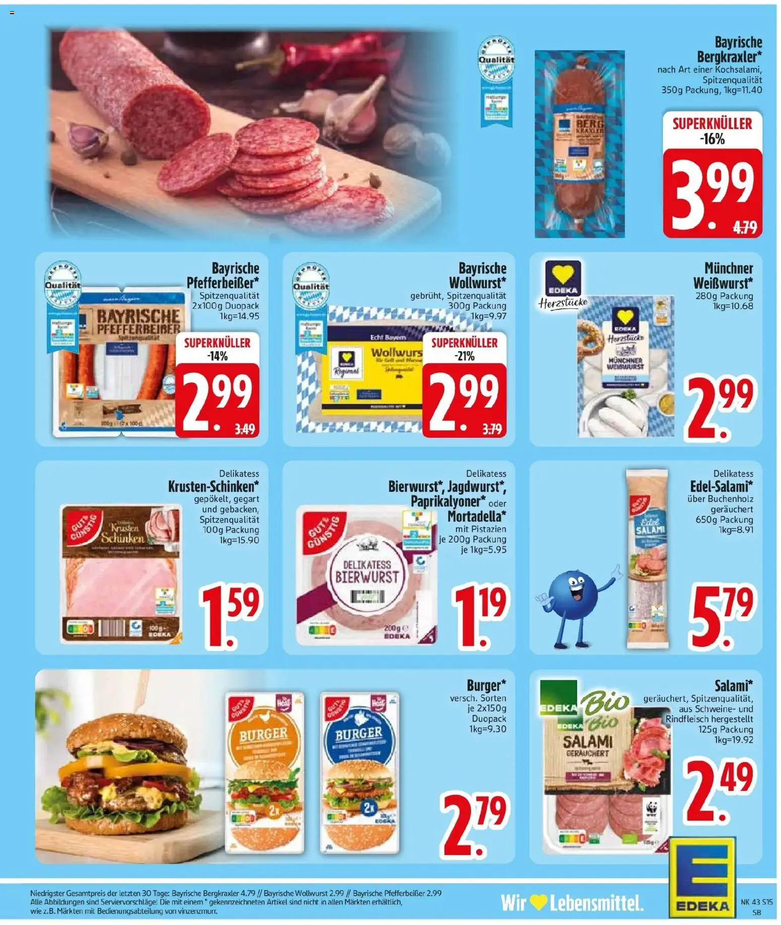 Vorschau von dem Prospekt des Geschäftes Edeka, gültig ab dem 19.10.2026