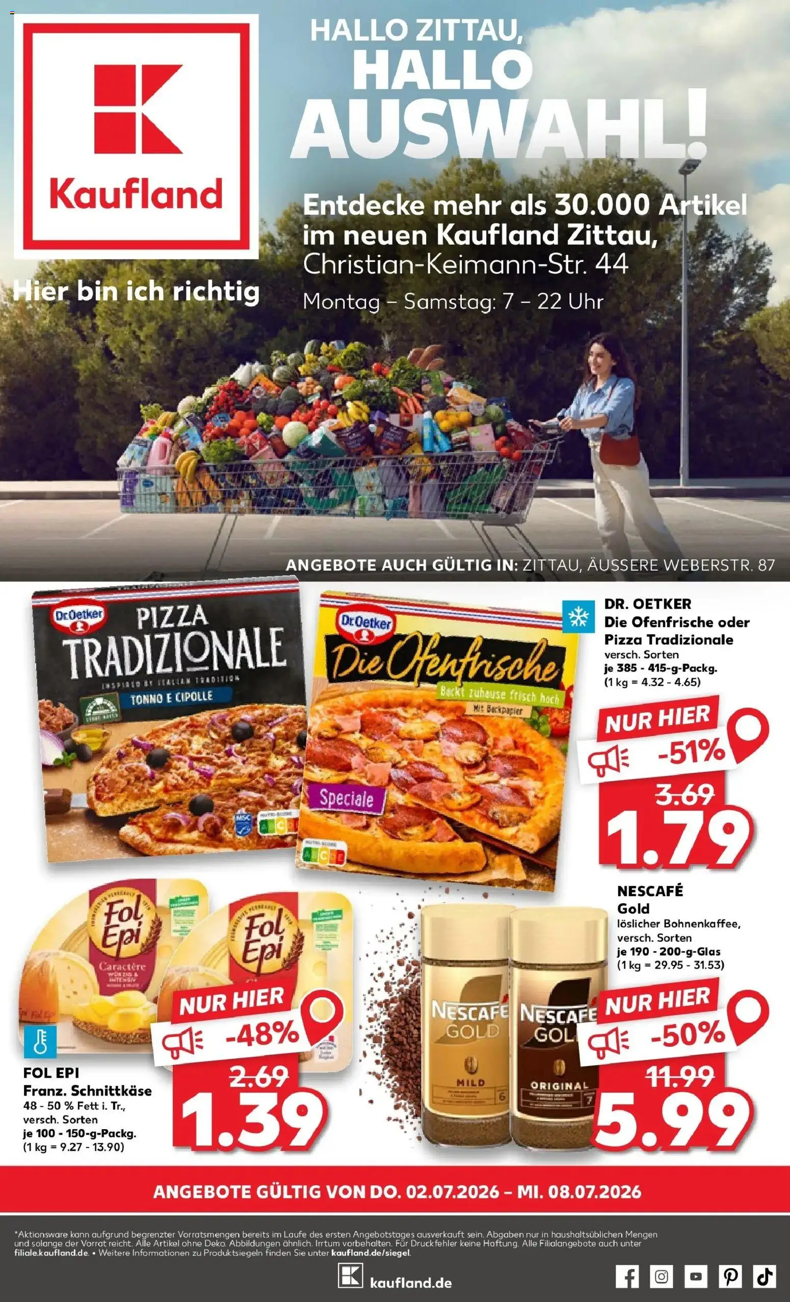 Vorschau von dem Prospekt des Geschäftes Kaufland, gültig ab dem 02.07.2026