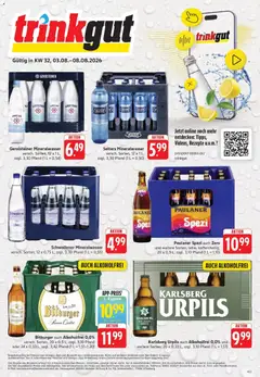 Vorschau von dem Prospekt des Geschäftes Trinkgut, gültig ab dem 03.08.2026